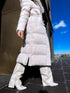 Long jacket "WINTER WEAR FC83" - LIGHT BEIGE